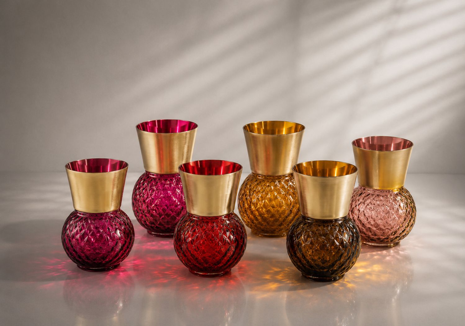 Basilio Vaso Grande in Vetro di Murano Balloton con Oro 24 kt – NasonMoretti - immagine 6