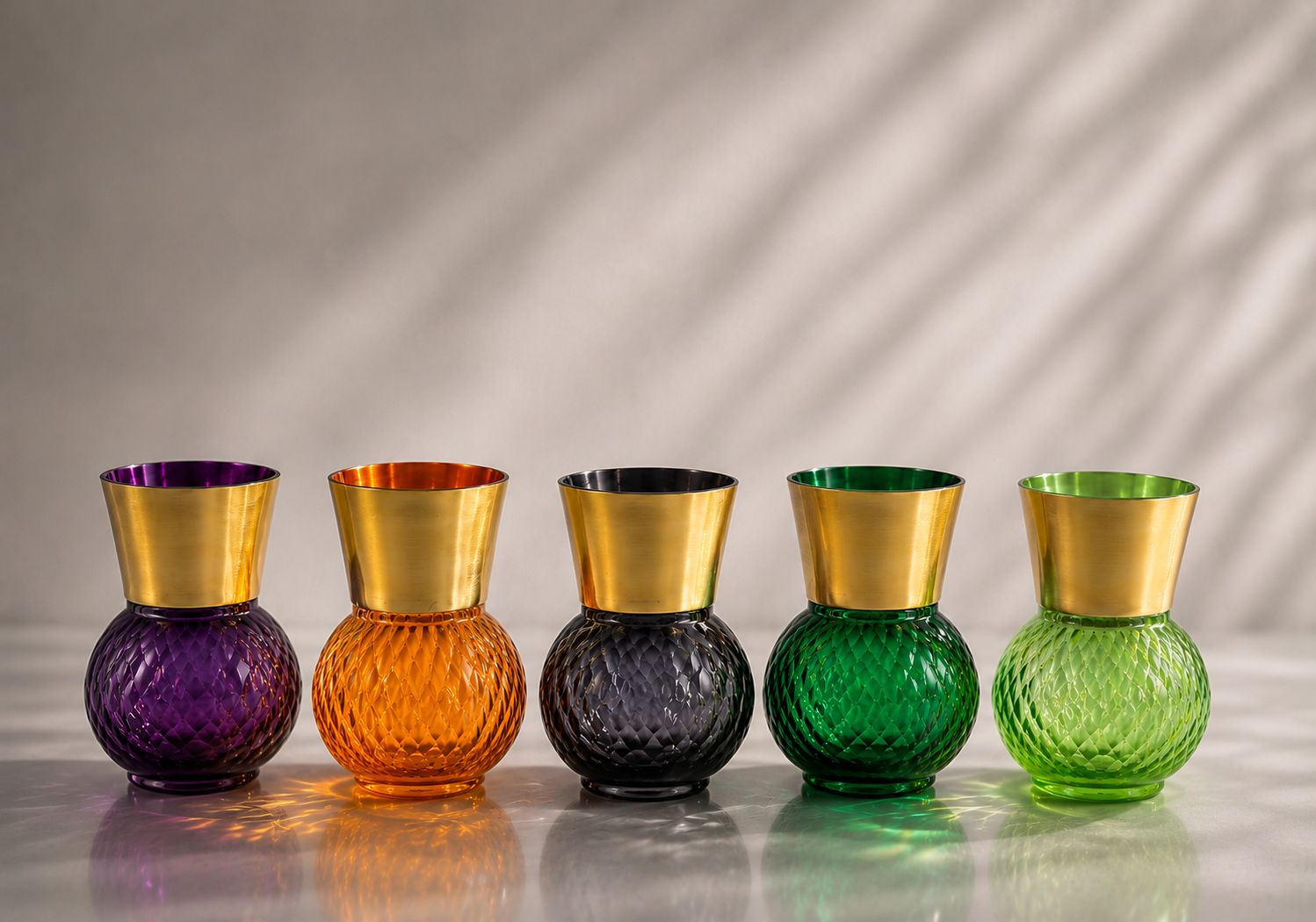 Basilio Vaso Grande in Vetro di Murano Balloton con Oro 24 kt – NasonMoretti - immagine 4