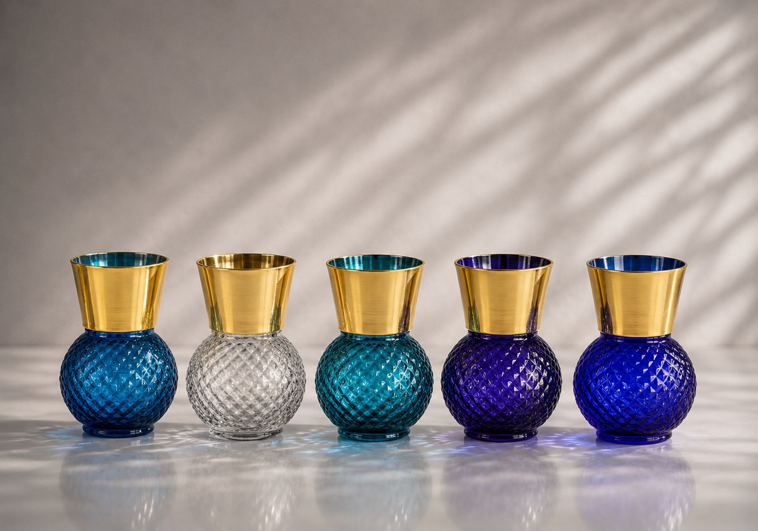Basilio Vaso Grande in Vetro di Murano Balloton con Oro 24 kt – NasonMoretti - immagine 3