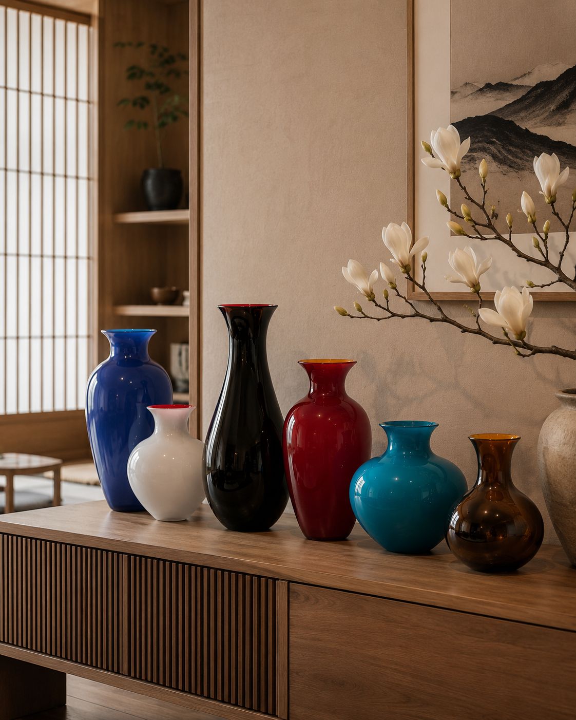 Antares 0040 Medium in Vetro di Murano h 19 ø 19 – Design NasonMoretti | Vaso Scultoreo Fatto a Mano a Murano - immagine 4
