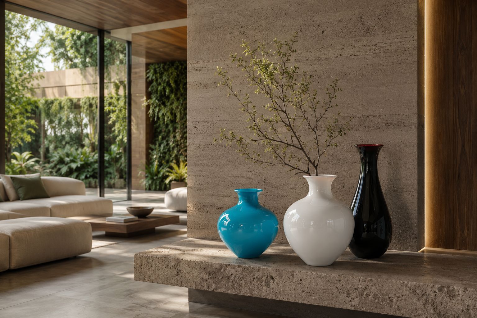 Antares 0040 Medium in Vetro di Murano h 19 ø 19 – Design NasonMoretti | Vaso Scultoreo Fatto a Mano a Murano - immagine 3