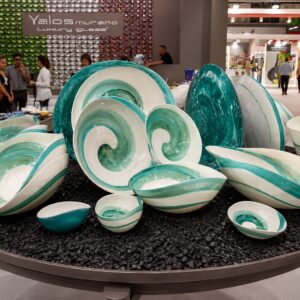 Collezione Amazzone Set di 9 Opere in Vetro Artistico di Murano