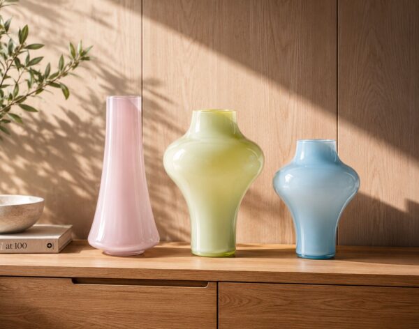 Vasi in Vetro Opalino di Murano – Collezione Asti AS15–AS17 | Design Sergio Asti | NasonMoretti | Fatto a Mano a Murano — изображение 6