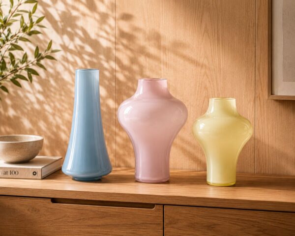 Vasi in Vetro Opalino di Murano – Collezione Asti AS15–AS17 | Design Sergio Asti | NasonMoretti | Fatto a Mano a Murano — изображение 7