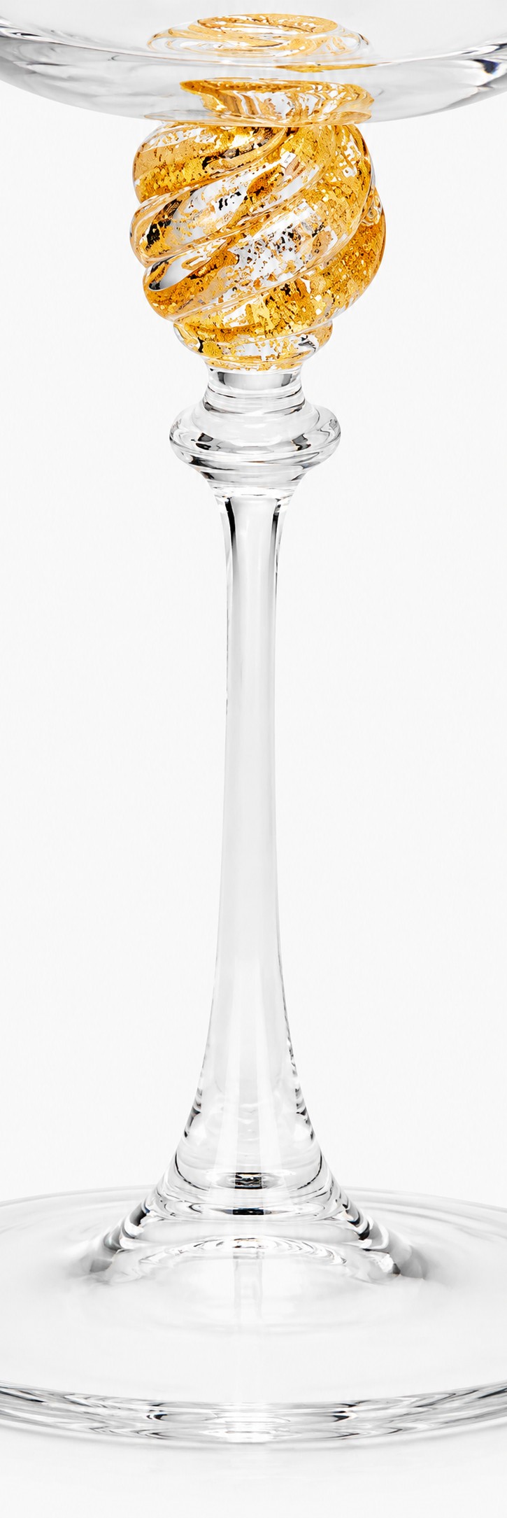 Calici, Caraffa e Coppe Decorative – Collezione A/81 in Vetro di Murano con Foglia d’Oro 24 kt | NasonMoretti - immagine 7