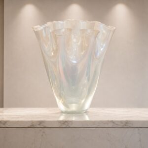 Vaso Fazzoletto Talpa VENINI in Vetro Artistico di Murano