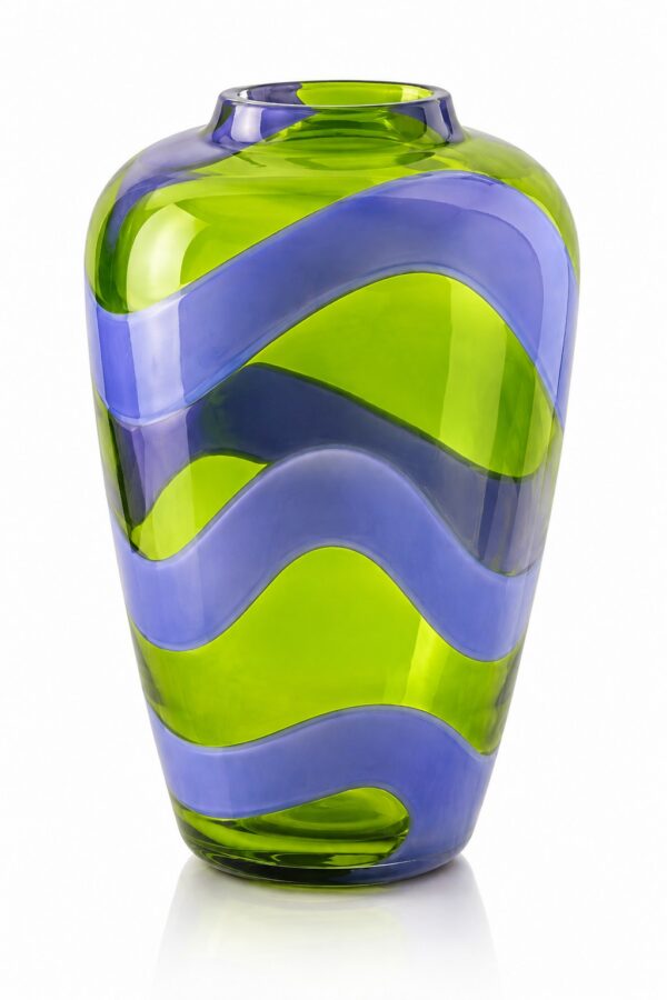 Grande Vaso-Scultura SNAKE V1 in Vetro di Murano Soffiato, H 38 cm — NasonMoretti × Stefano Marcato - Image 7