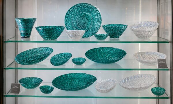 Piatti Decorativi, Ciotole e Vaso in Vetro di Murano – Collezione Scuba Yalos Murano, 9 Pezzi — изображение 7